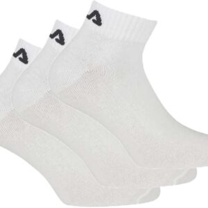 FILA Plain Nos 3er-Pack Unisex Weiss Grösse 39-42