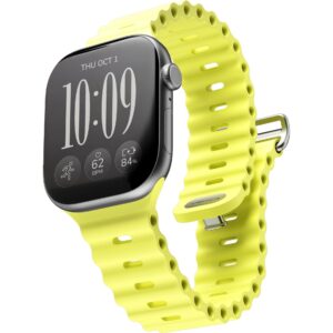 Vonmählen Armband Wave Band 3 40/41/42 mm Neongelb