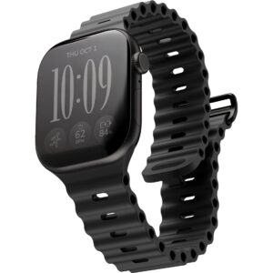 Vonmählen Armband Wave Band 3 40/41/42 mm Schwarz