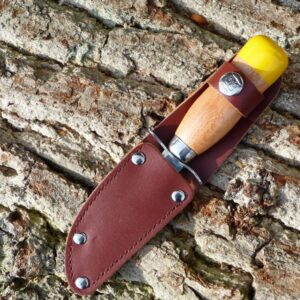 ØYO Speiderkniv mit Lederscheide 8 cm