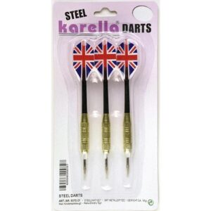 Karella Dartpfeile Steeldart Blister-Set