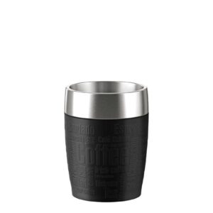 Emsa Thermobecher Travel Cup 200 ml, Schwarz